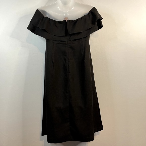 Banana Republic off the shoulder little black dress lbd | Midi Dress | Size 8 - Picture 4 of 7
